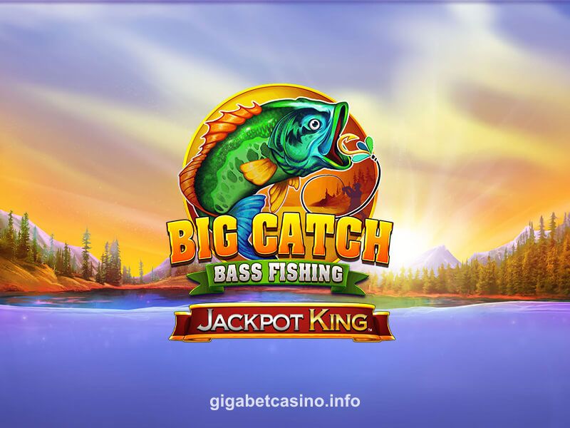 Imagem do jogo Big Catch Bass Fishing Jackpot King no gigabet casino